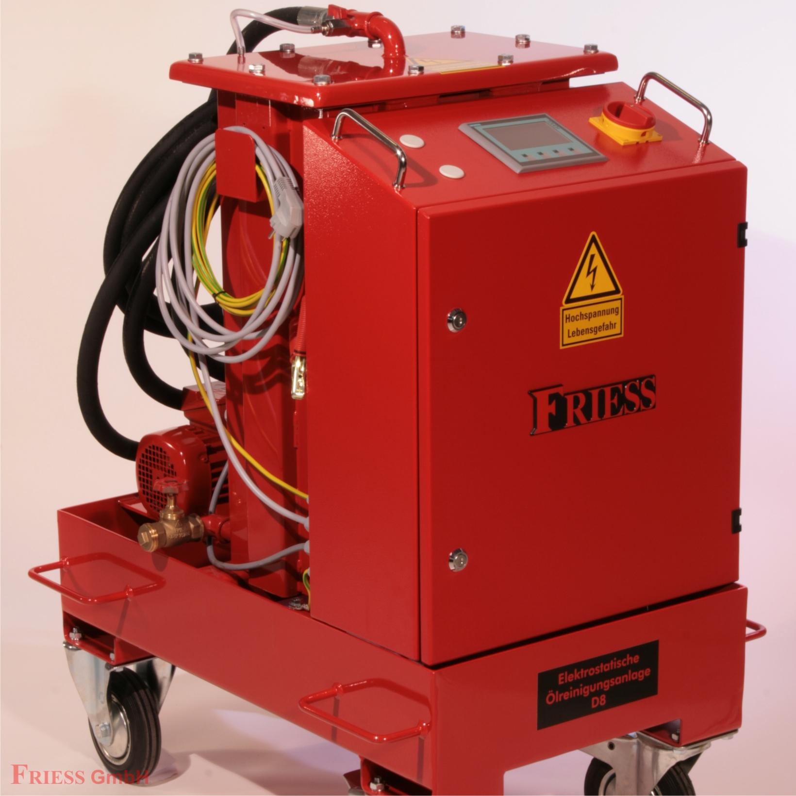 Elektrostatische Ölreinigungsanlage