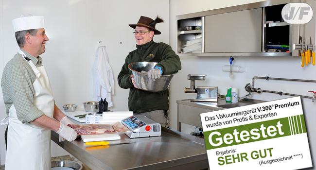 Vakuumiergerät für Jäger und Angler