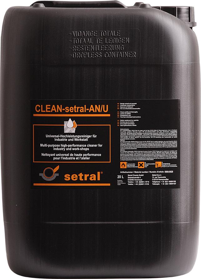 CLEAN-setral-AN U - Entfetter