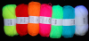 Neonwolle UV-Leuchtwolle 50g 150lfm