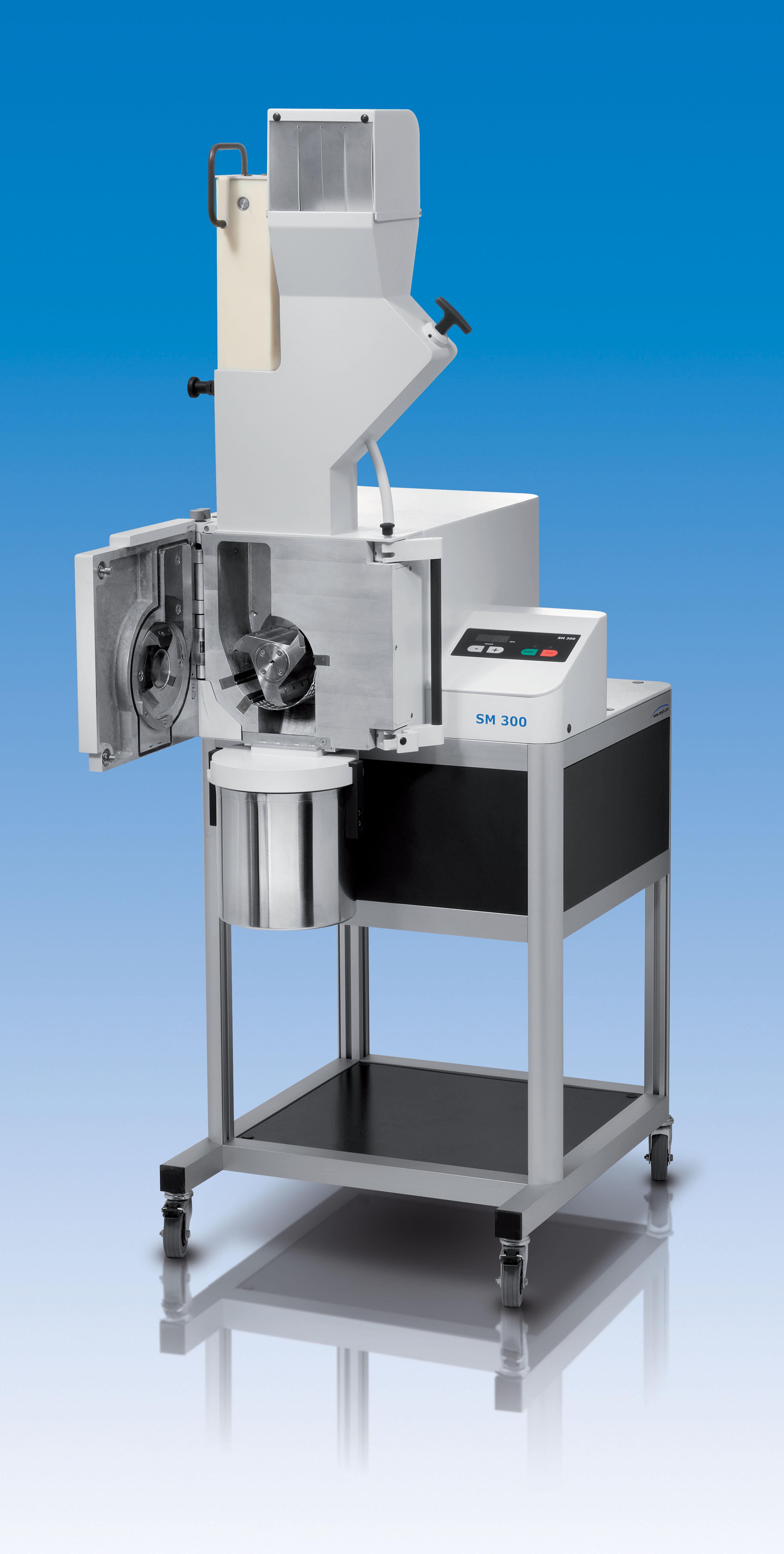 Schneidmühlen, Labormaßstab