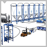 Silos für Kunststoffe